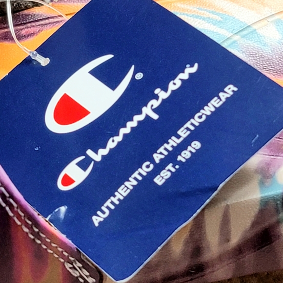 NWT Champion Women's Mega Slide Tie-Dye Sandles Size 8 - Picture 5 of 6